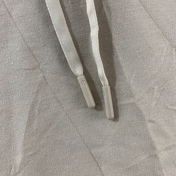 Lululemon City Sweat Pullover Hoodie Men Small Performance Casual Beige - Picture 4 of 10